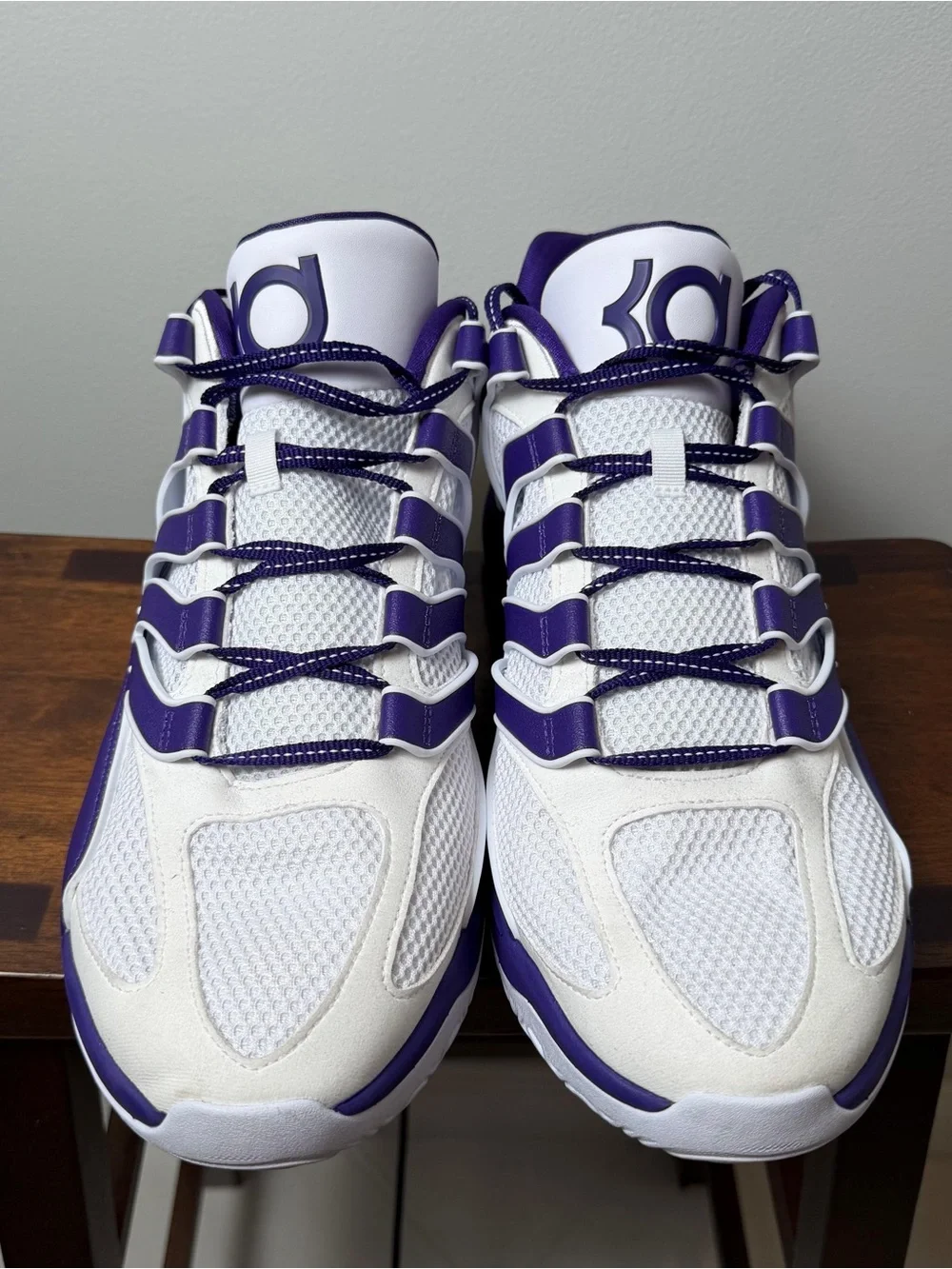 Nike KD 18 Team Issued Player Exclusive PE White Purple IH5096-112 Men’s 17